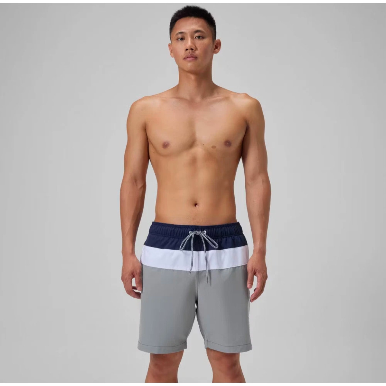 Speedo Grey & Blue Mens Shorts Xl — image 5 of 8
